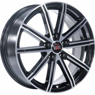 Диск литой Alcasta M64 16x6.5J/5x112 D57.1 ET46 BKF