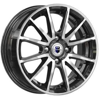 Диск литой КиК Квант (KC960) 14x5.5J/4x100 D67.1 ET38 алмаз черный