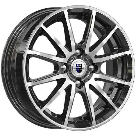 Диск литой КиК Квант (KC960) 14x5.5J/4x98 D58.5 ET35 алмаз черный