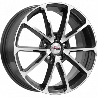 Диск литой iFree Skibidi 17x6.5J/5x114.3 D67.1 ET49 блэк джек