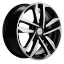 Диск литой Khomen Wheels 1612 16x6.5J/5x114.3 D67.1 ET46 Black-FP