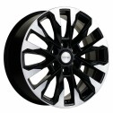 Диск литой Khomen Wheels KHW2010 (Chevrolet Tahoe) 20x8.0J/6x139.7 D78.1 ET28 Black-FP