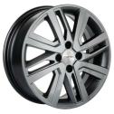Диск литой Khomen Wheels KHW1609 (Rio I/Solaris I) 16x6.0J/4x100 D54.1 ET48 G-Silver