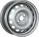 Диск штамп. Trebl 52A49A 13x5.0J/4x100 D56.6 ET49 Silver