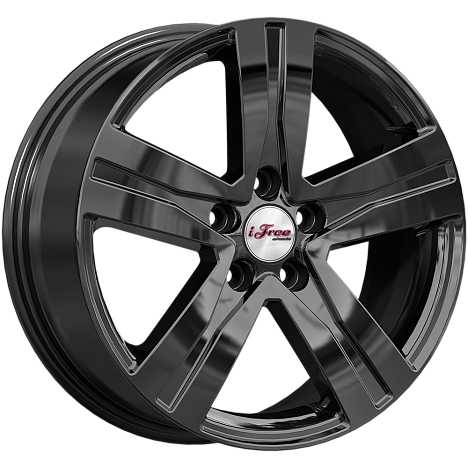 Диск литой iFree Rebel 17x7.0J/5x114.3 D66.1 ET45 BK