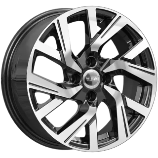 Диск литой КиК KC1030 15x6.0J/4x100 D60.1 ET40 алмаз черный