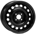 Диск штамп. EuroDisk 53A45D 14x5.5J/4x100 D57.1 ET45 Black