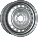 Диск штамп. TREBL Volkswagen 9053 16x6.5J/5x120 D65.1 ET62 Silver