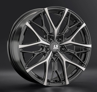 Диск литой LS Wheels FlowForming RC84 18x8.0J/5x108 D65.1 ET36 BKF