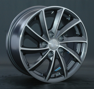 Диск литой LS Wheels LS276 15x6.5J/4x100 D73.1 ET40 GMF