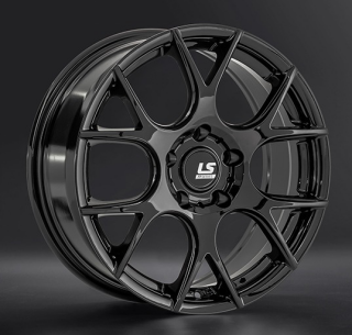 Диск литой LS Wheels FlowForming RC07 17x7.5J/4x100 D60.1 ET40 BK