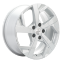 Диск литой Khomen Wheels 1712 17x7.0J/5x114.3 D60.1 ET39 F-Silver