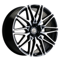 Диск литой Khomen Wheels KHW2103 (X5/X6/X7осн.) 21x9.5J/5x112 D66.6 ET37 Black-FP