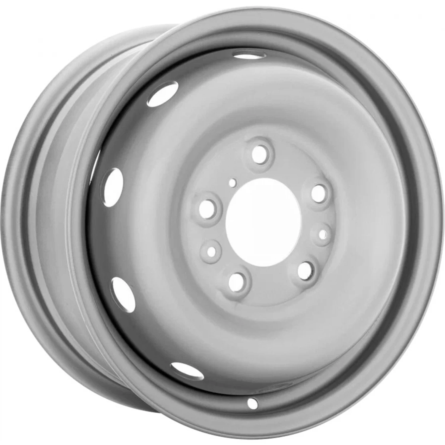 Диск штамп. TREBL 8555 15x6.0J/5x130 D84.1 ET75 Silver для MERCEDES Sprinter