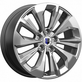 Диск литой КиК Авиор (КС936) 17x7.0J/5x114.3 D66.6 ET37 Дарк платинум брайт
