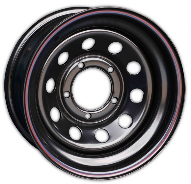 Диск штамп. Ningbo 365-08 15x10.0J/6x139.7 D110.1 ET-40 Черный