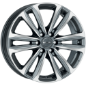Диск литой MAK Safari 18x8.0J/6x114.3 D66.1 ET45 Gunmetal Mirror Face5