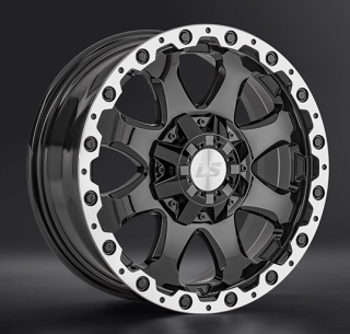 Диск литой LS Wheels LS1375 17x8.0J/5x150 D110.1 ET45 BKL