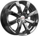 Диск литой КиК Джемини (КС617) 15x6.0J/4x100 D60.1 ET40 кварц для FIAT Punto