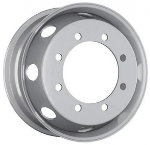 Диск штамп. Asterro M20 19.5x6.75J/6x222.25 D164 ET133 Silver
