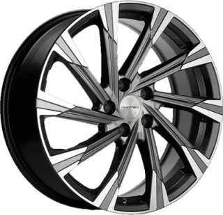 Диск литой Khomen Wheels 1901 19x7.5J/5x112 D57.1 ET43 Gray-FP