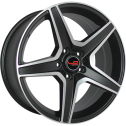Диск литой X'trike X-135 16x6.5J/5x100 D67.1 ET38 BK/FP