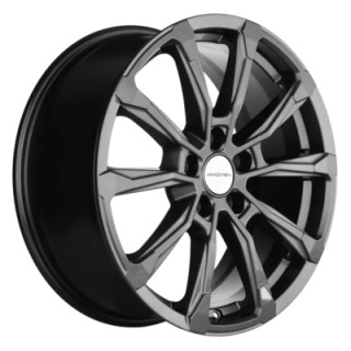 Диск литой Khomen Wheels KHW1808 (Tugella/Jaguar XF/F-Pace) 18x7.5J/5x108 D63.4 ET46 Gray