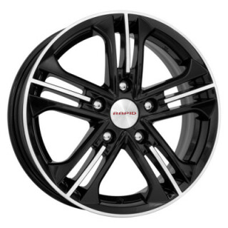 Диск литой КиК Trinity-оригинал 15x6.0J/5x114.3 D67.1 ET46 Almaz black