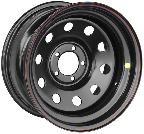 Диск штамп. Off-Road Wheels УАЗ 16x7.0J/5x139.7 D110 ET-19 Черный