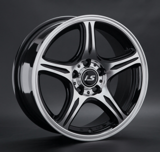 Диск литой LS Wheels LS319 15x6.5J/5x100 D57.1 ET38 BKF