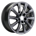 Диск литой Khomen Wheels KHW1507 (Polo) 15x6.0J/5x100 D57.1 ET40 Gray