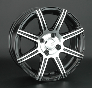 Диск литой LS Wheels LS571 16x7.0J/4x100 D73.1 ET40 BKF