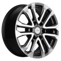 Диск литой Khomen Wheels KHW1805 (Pajero) 18x7.5J/6x139.7 D67.1 ET46 Gray-FP