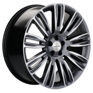 Диск литой Khomen Wheels KHW2004 (Velar) 20x8.5J/5x108 D63.4 ET45 Gray-FP