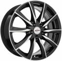 Диск литой X'trike X-120M 17x7.0J/5x108 D54.1 ET40 BK/FP