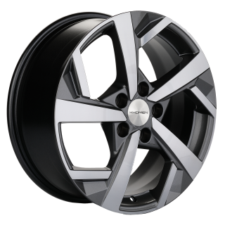 Диск литой Khomen Wheels KHW1712 (Evolute i-Joy) 17x7.0J/5x110 D67.1 ET40 Black-FP