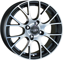 Диск литой Proma GTL 16x6.5J/4x100 D60.1 ET40 Алмаз матовый