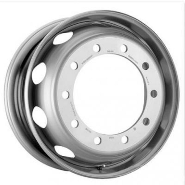 Диск штамп. Accuride 10/225/176/129,5 17.5x6.75J/10x225 D176 ET129.5 Silver