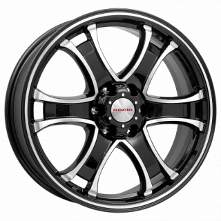 Диск литой КиК Балеар (КС727) 18x7.5J/6x139.7 D100.1 ET38 алмаз черный