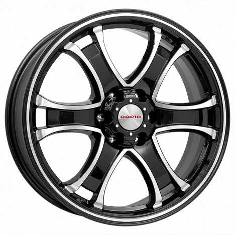 Диск литой КиК Балеар (КС727) 18x7.5J/6x114.3 D67.1 ET38 алмаз черный