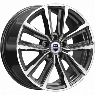 Диск литой КиК Лацио (КС964) 17x7.5J/5x114.3 D60.1 ET35 алмаз черный