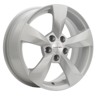Диск литой Khomen Wheels KHW1504 (Fabia) 15x6.0J/5x100 D57.1 ET43 F-Silver