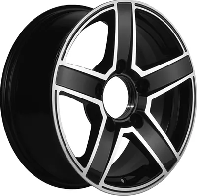 Диск литой Khomen Wheels KHW1614 (Niva 4x4 Bronto) 16x6.5J/5x139.7 D98.5 ET35 Black-FP