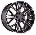 Диск литой Khomen Wheels KHW2101 (Li 7/9) 21x9.5J/5x120 D62.5 ET45.5 Black-FP