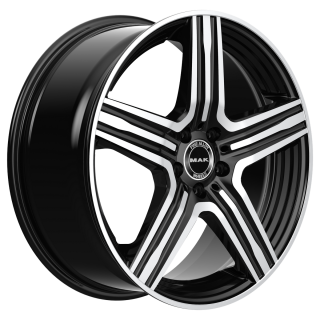 Диск литой MAK Lewis 18x9.0J/5x112 D66.6 ET30 Black mirror