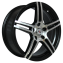 Диск литой КиК Меандр-оригинал 15x6.0J/4x100 D60.1 ET40 алмаз чёрный