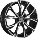 Диск литой Khomen Wheels KHW1907 19x7.5J/5x108 D65.1 ET45 Black-FP