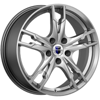 Диск литой КиК Солар (КС875) 17x7.0J/5x108 D63.35 ET50 дарк платинум