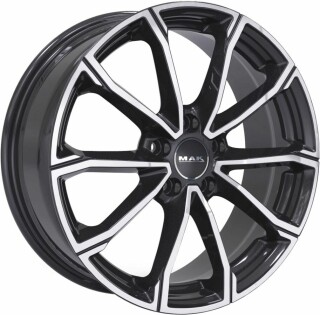 Диск литой MAK DaVinci 16x6.5J/4x108 D65.1 ET20 Black mirror