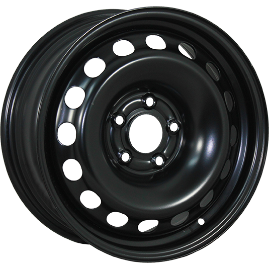 Диск штамп. TREBL X40010 16x6.5J/5x112 D66.6 ET39.5 Black для SSANG YONG